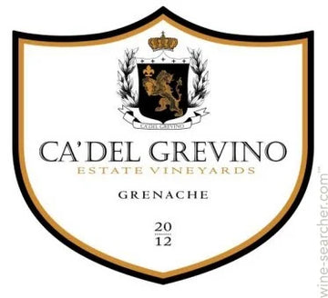Ca’ Del Grevino Grenache 2012 (1x75cl)