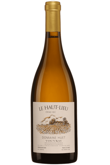 Domaine Huet, Le Haut-Lieu Demi-Sec, Vouvray AOC 2018(1x75cl) - TwoMoreGlasses.com