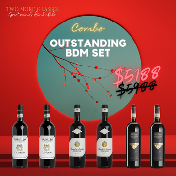 Outstanding BDM set (6x75cl)