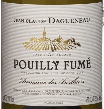 Domaine des Berthiers Jean Claude Dagueneau "Saint Andelain" Pouilly Fume Blanc 2022 (1x75cl)