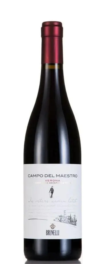 Brunelli Campo Del Maestro Verona IGT Rosso 2019 (1x75cl) - TwoMoreGlasses.com