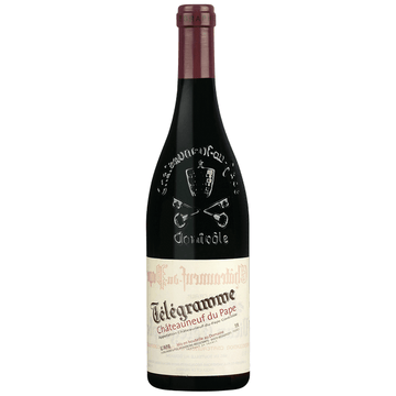 Domaine du Vieux Telegraphe Chateauneuf du Pape Telegramme 2019 (1x75cl) - TwoMoreGlasses.com