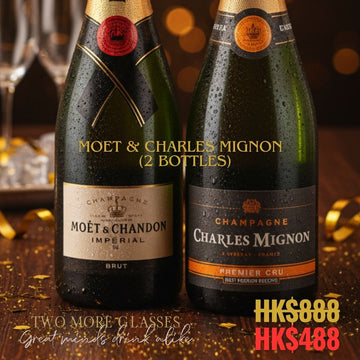 Moet & Charles Mignon Duo (2x75cl)