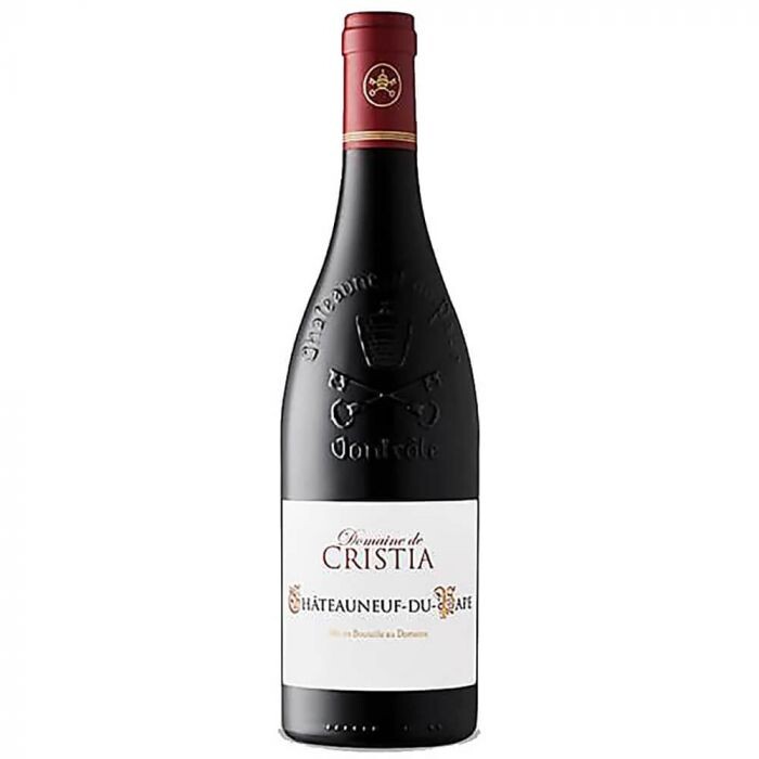 Domaine de Cristia, Chateauneuf du Pape, Cuvee Classique 2020 (1x75cl) - TwoMoreGlasses.com