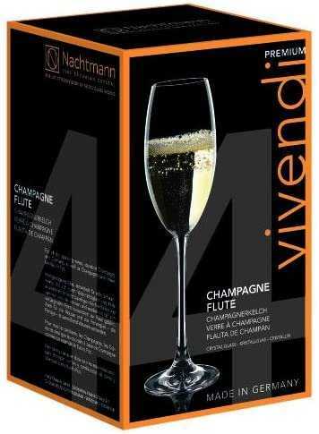 Nachtmann Vivendi CHAMPAGNE FLUTE (4pcs/set) - TwoMoreGlasses.com