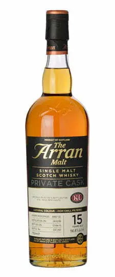 Arran 15 Years Single Cask (1x70cl) - TwoMoreGlasses.com