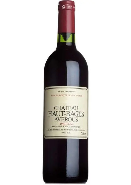 Chateau Haut Bages Averous 2001, Pauillac (1x75cl) - TwoMoreGlasses.com
