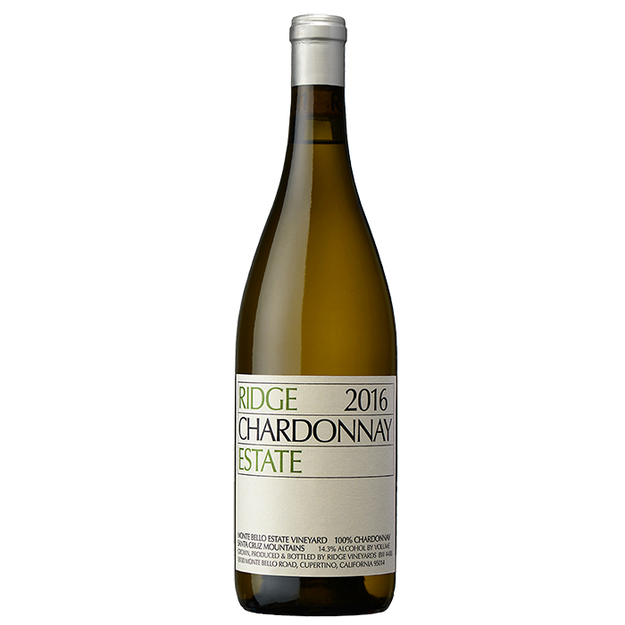 Ridge Vineyards Estate Chardonnay Santa Cruz Mountains 2019 (1x75cl) - TwoMoreGlasses.com