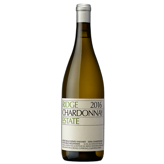 Ridge Vineyards Estate Chardonnay Santa Cruz Mountains 2019 (1x75cl) - TwoMoreGlasses.com