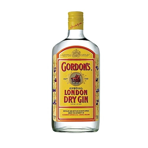 Gordon's Dry Gin (1x75cl) - TwoMoreGlasses.com