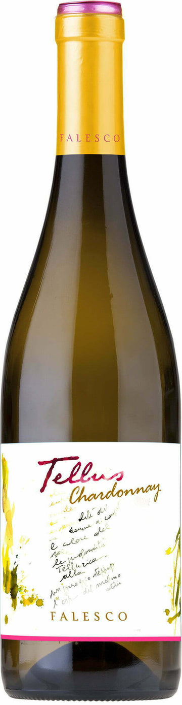 Falesco Tellus Chardonnay 2020 (1x75cl) - TwoMoreGlasses.com