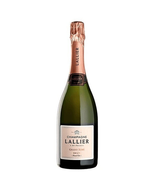 Lallier Grand Rose Champagne (1x75cl) - TwoMoreGlasses.com