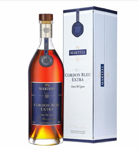 Martell Cordon Bleu Extra Cognac (1x70cl) - TwoMoreGlasses.com