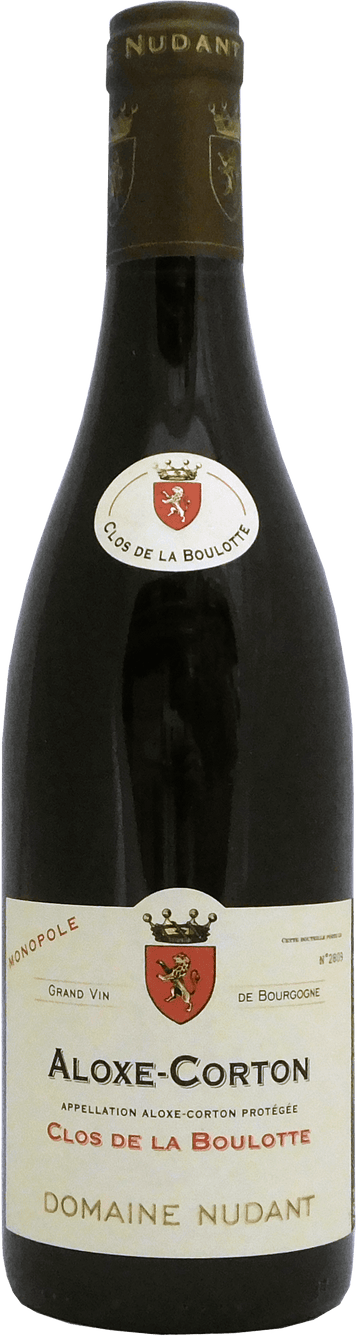 Domaine Nudant Aloxe Corton Clos de la Boulotte Monopole 2018 (1x75cl) - TwoMoreGlasses.com