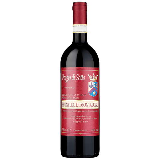 Poggio di Sotto Brunello di Montalcino 2012 (1x75cl) - TwoMoreGlasses.com