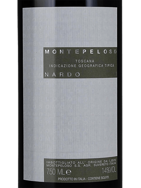 Montepeloso Suvereto Nardo IGT Costa Toscana 2015 (1x75cl) - TwoMoreGlasses.com