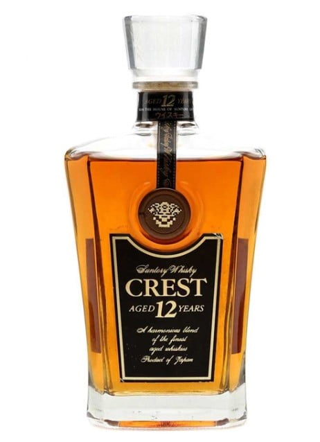 Suntory Whisky Crest 12 Year Old (1x70cl) - TwoMoreGlasses.com