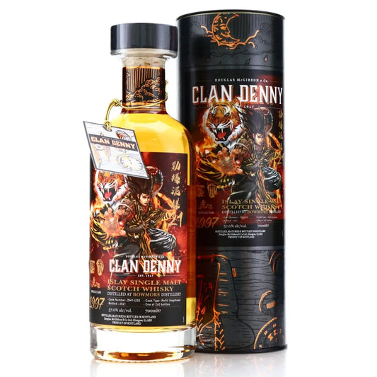 Bowmore 1997 Clan Denny 虎之選 Single Malt Scotch Whisky (1x70cl) - TwoMoreGlasses.com