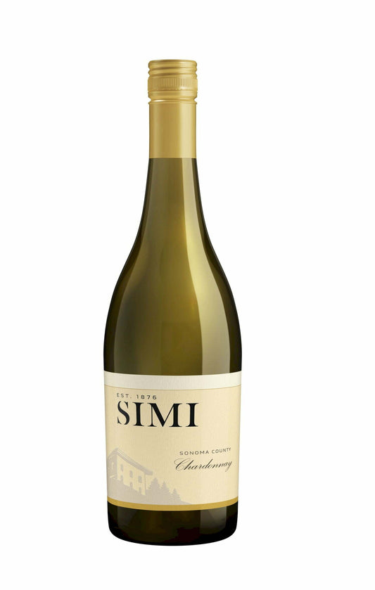SIMI Chardonnay Sonoma County 2018 (1x75cl) - TwoMoreGlasses.com