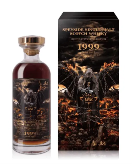 Chieftain's Cigar Malt First Fill Sherry 1999-2019 Speyside Single Malt Scotch Whisky *From distillery of 2.81*(1x70cl) - TwoMoreGlasses.com