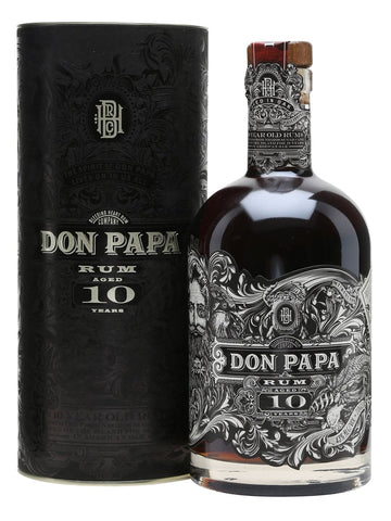 Don Papa 10 Year Old Rum (1x70cl) - TwoMoreGlasses.com