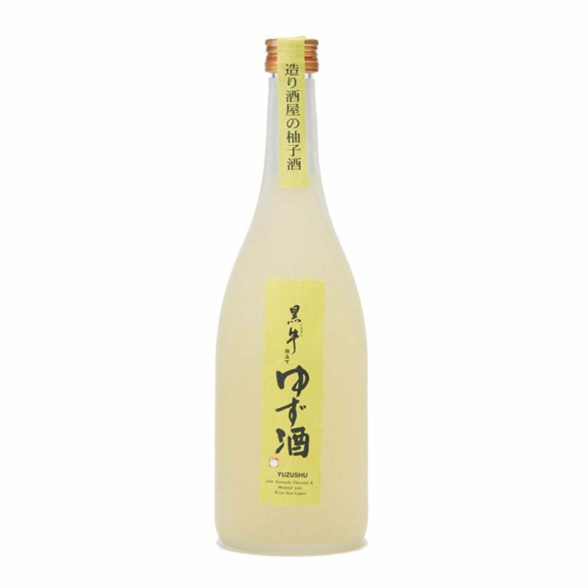 黑牛 特製 柚子酒 Kuroushi Shitate Yuzu Liqueur (1x72cl) - TwoMoreGlasses.com
