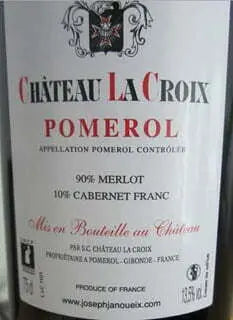 Chateau La Croix 2014 Pomerol (1x75cl) - TwoMoreGlasses.com