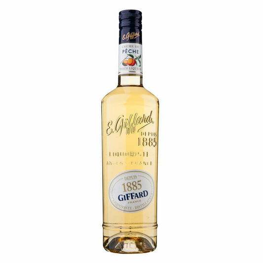 Giffard Creme de Peach (Peche) (1x70cl) - TwoMoreGlasses.com