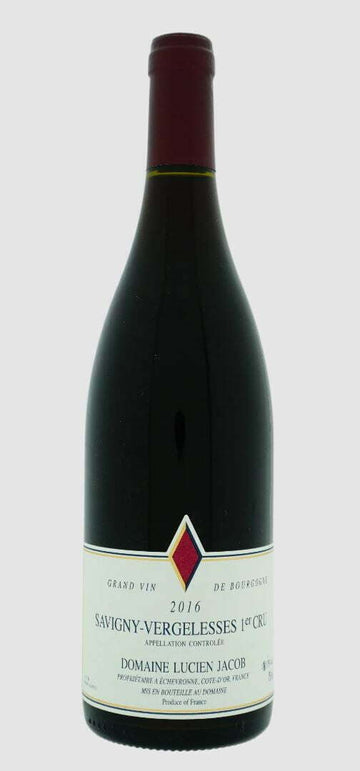 Domaine Lucien Jacob Savigny Vergelesses 1er Cru Rouge 2020 (1x75cl) - TwoMoreGlasses.com