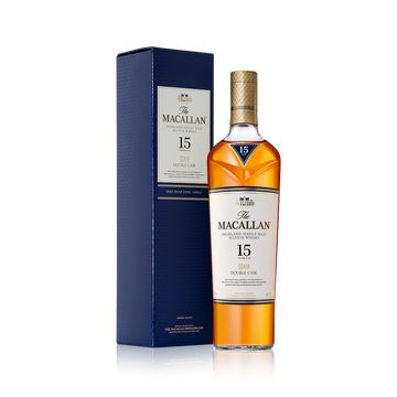 Macallan 15 Year Old Single Malt Scotch Whisky Double Cask (1x70cl) - TwoMoreGlasses.com