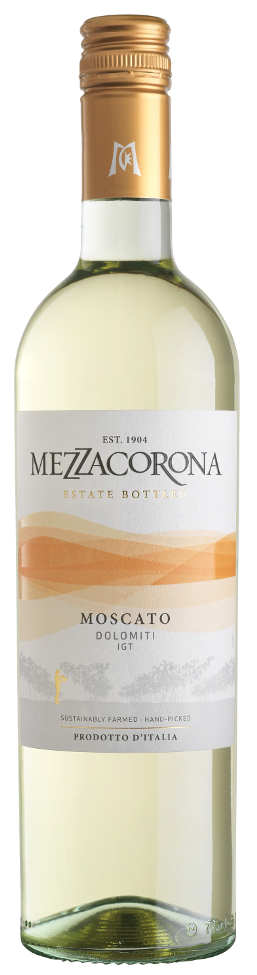 Mezzacorona Moscato Dolomiti IGT (Dessert) 2018 (1x75cl) - TwoMoreGlasses.com