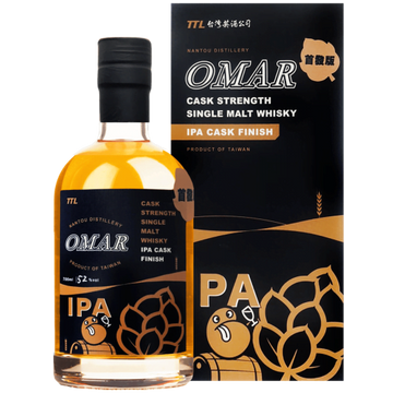 Omar IPA Cask Finish Cask Strength (1x70cl) - TwoMoreGlasses.com