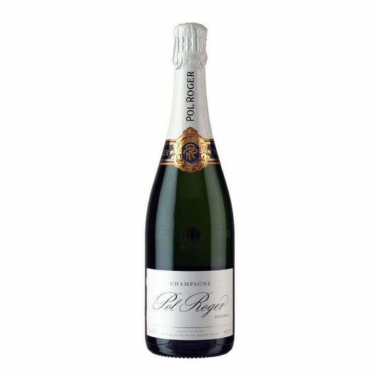 Pol Roger Brut Reserve NV (1x75cl) - TwoMoreGlasses.com