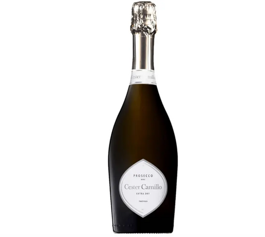 Cester Camillo Prosecco Extra Dry, Veneto, Italy (1x75cl) - TwoMoreGlasses.com