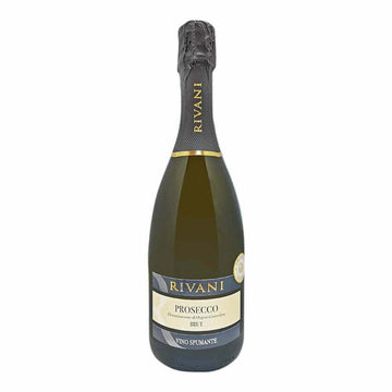 Rivani Prosecco Brut (1x75cl) - TwoMoreGlasses.com