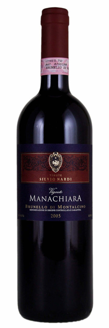 Tenute Silvio Nardi Vigneto Manachiara Brunello di Montalcino DOCG 2005 (1x75cl) - TwoMoreGlasses.com