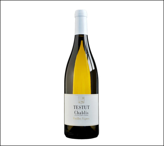 Domaine Testut Chablis Vieilles Vignes Blanc 2021 (1x75cl) - TwoMoreGlasses.com