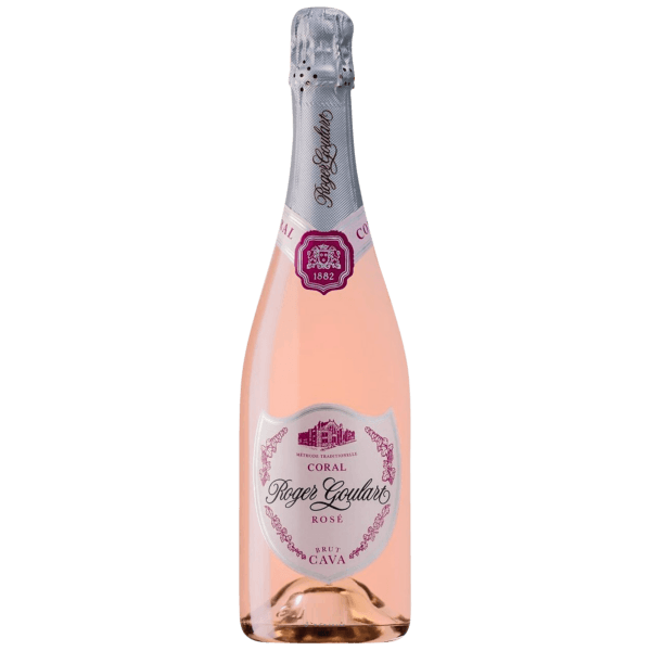 Roger Goulart Cava Rose Brut 2018 (1x75cl) - TwoMoreGlasses.com