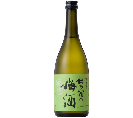 Umenoyado Green Tea Umeshu 梅乃宿綠茶梅酒 (1x72cl) - TwoMoreGlasses.com