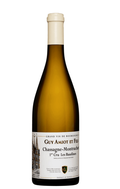 Domaine Guy Amiot Chassagne Montrachet 1er Cru Les Baudines 2016 (1x75cl) - TwoMoreGlasses.com