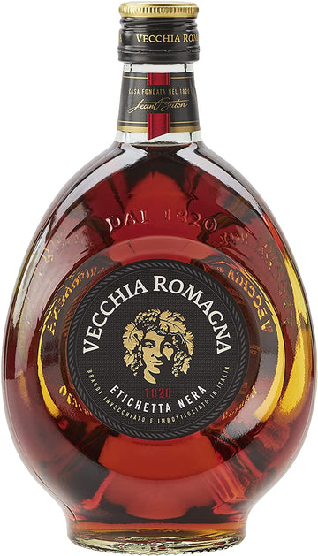 Vecchia Romagna Etichetta Nera (1x70cl) - TwoMoreGlasses.com