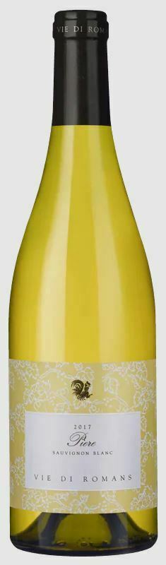 Vie di Romans Piere Sauvignon Blanc 2017 (1x75cl) - TwoMoreGlasses.com