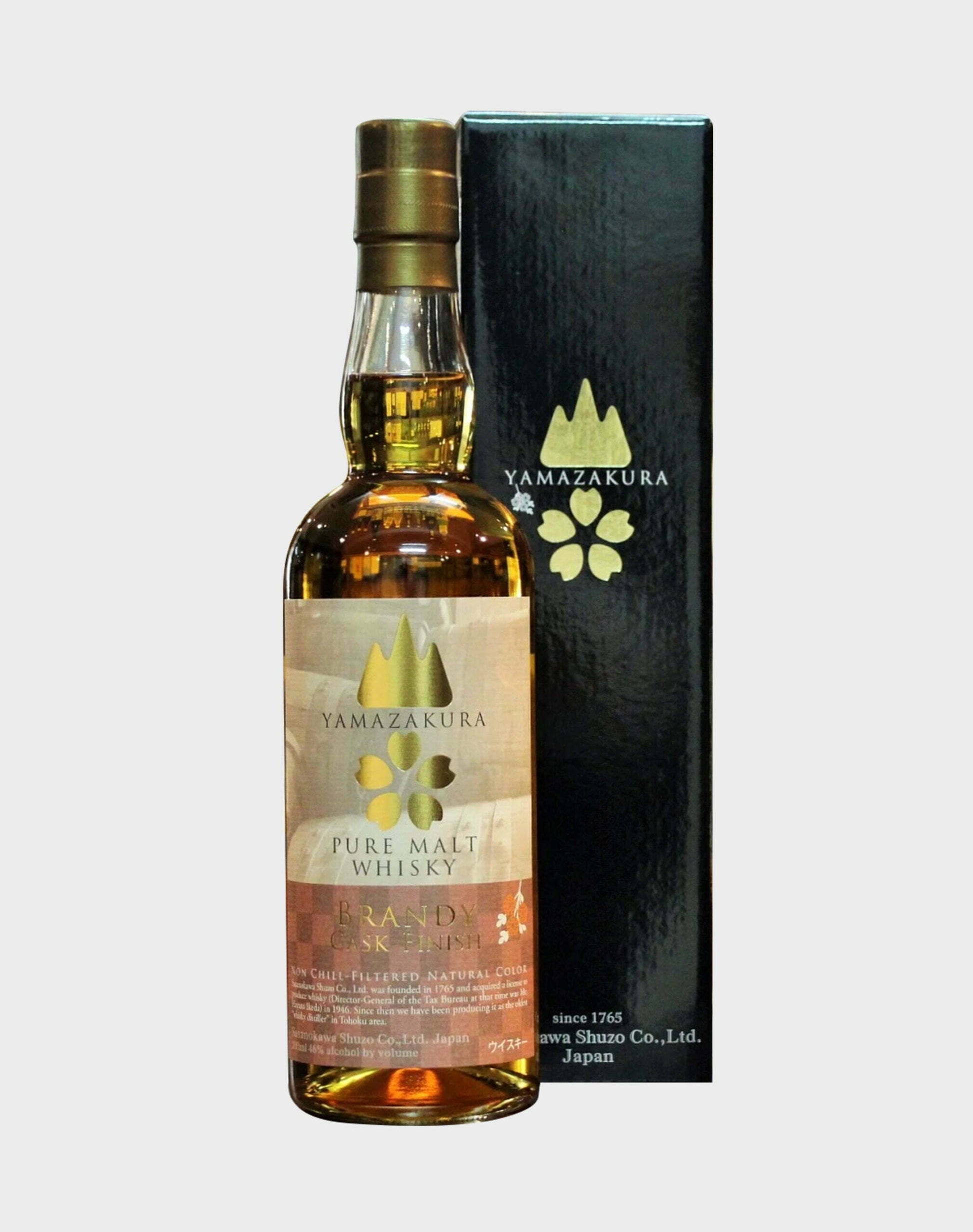 Yamazakura Brandy Cask Finish (1x70cl) - TwoMoreGlasses.com