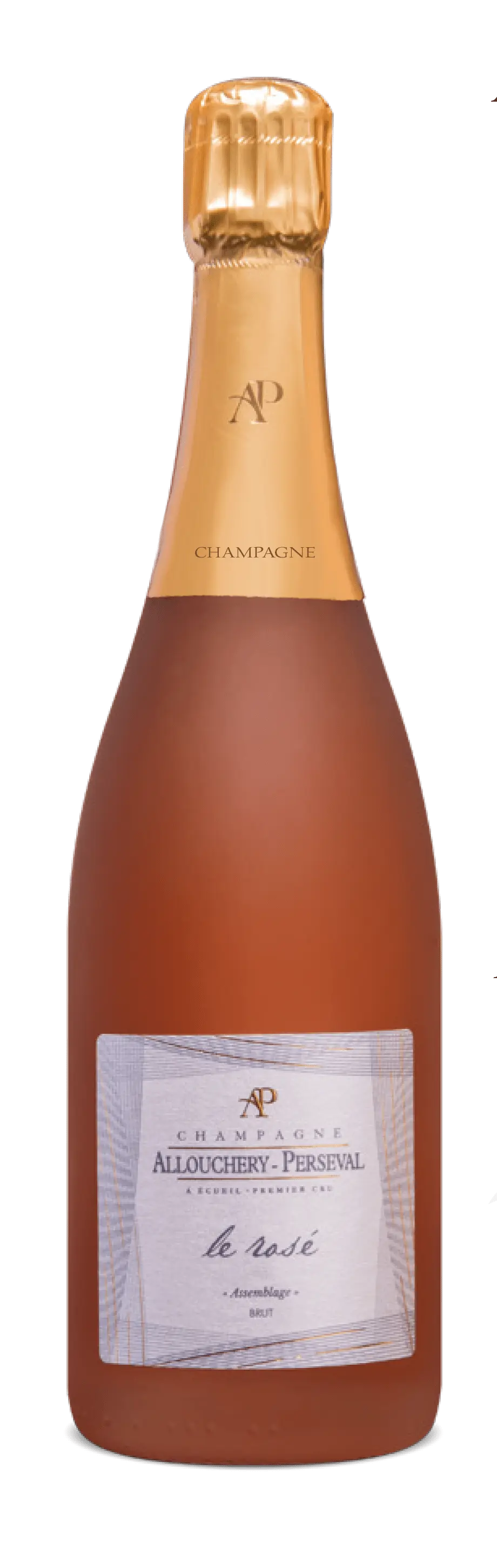 Allouchery Perseval Champagne 1er Cru Rose Brut (1x75cl) - TwoMoreGlasses.com