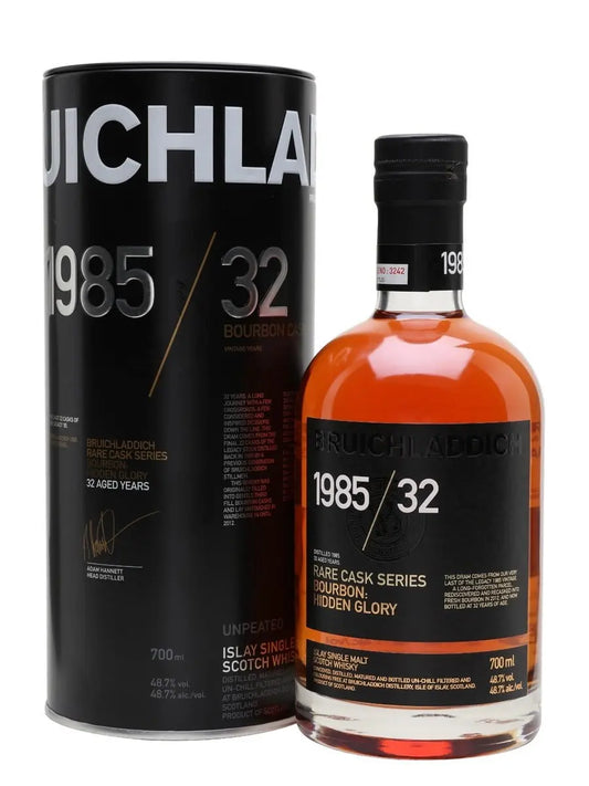 Bruichladdich Rare Cask 1985/ 32 (1x70cl) - TwoMoreGlasses.com