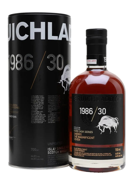 Bruichladdich Rare Cask 1986/ 30 (1x70cl) - TwoMoreGlasses.com