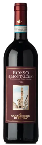 Canalicchio di Sopra Rosso di Montalcino 2019 (1x75cl) - TwoMoreGlasses.com