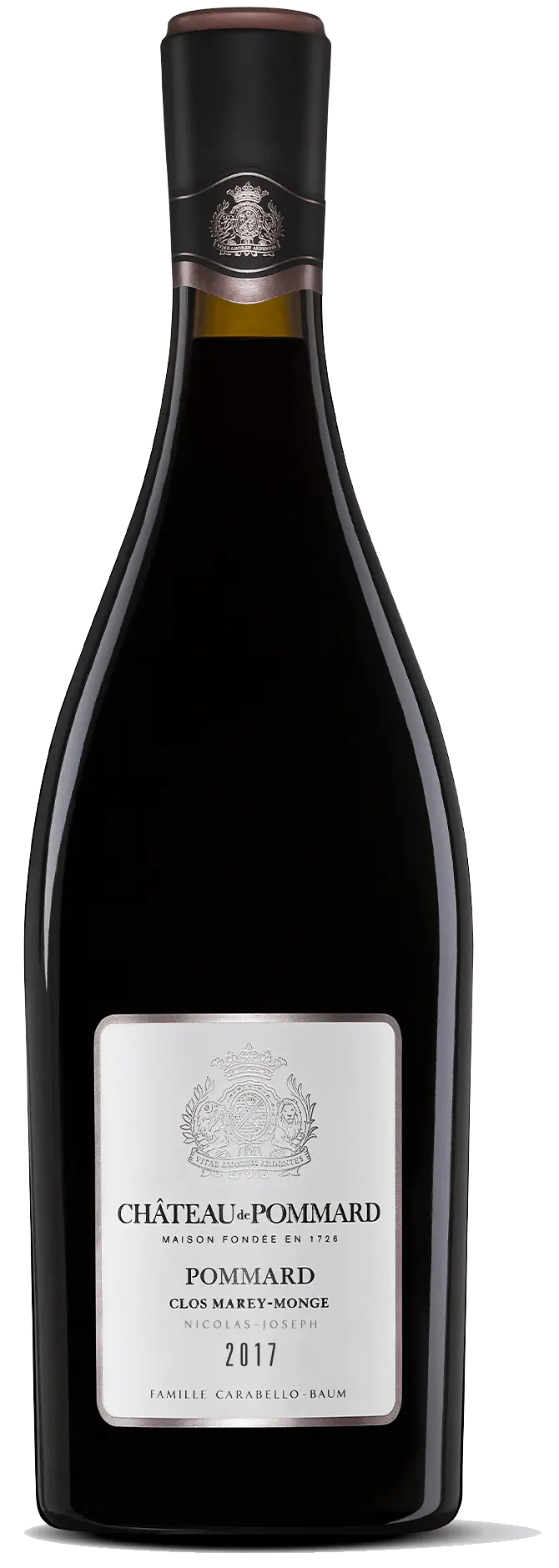 Chateau de Pommard Clos Marey Monge "Nicolas-Joseph" 2017 (1x75cl) - TwoMoreGlasses.com