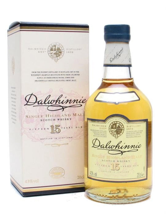 Dalwhinnie 15 Years (1x70cl) - TwoMoreGlasses.com