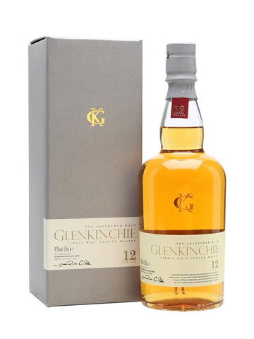 Glenkinchie 12 Years (1x70cl) - TwoMoreGlasses.com